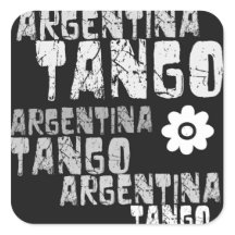 Argentinië Tango Sticker