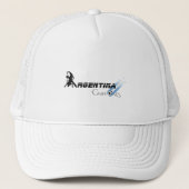 Argentinië Tango-Voetbal Trucker Pet (Voorkant)