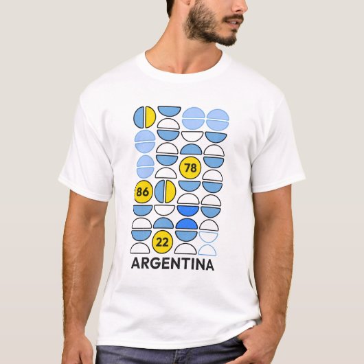 ARGENTINIË TEE I T-SHIRT (Voorkant)