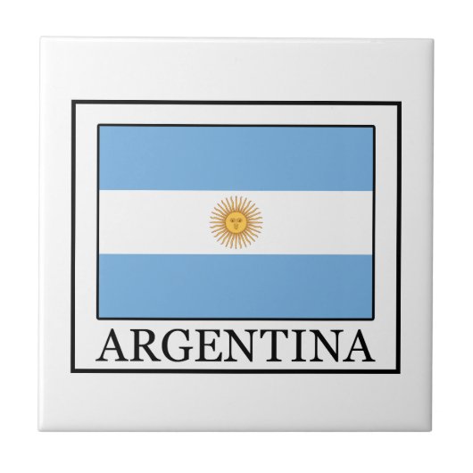 Argentinië Tegeltje (Voorkant)