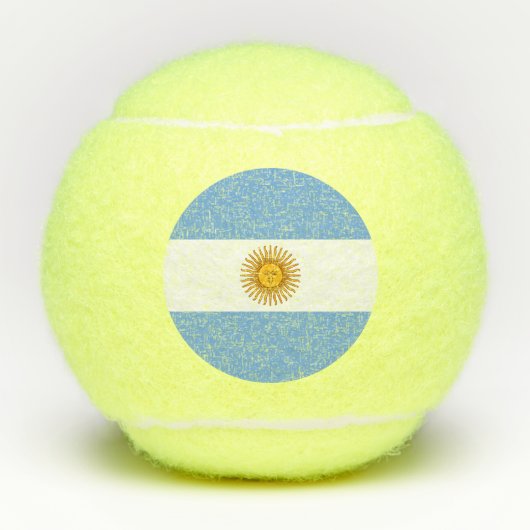 Argentinië Tennisballen (Voorkant)