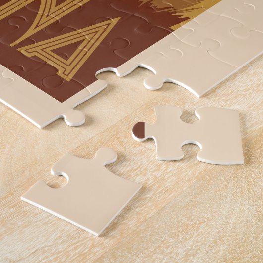 Argentinië Travel Art Vintage Legpuzzel (Zijkant)