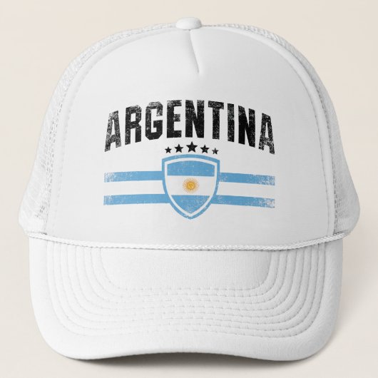 Argentinië Trucker Pet (Voorkant)