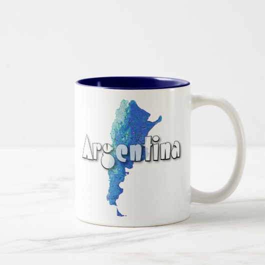 Argentinië Tweekleurige Koffiemok (Rechts)
