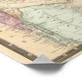 Argentinië, Uruguay Poster (Hoek)