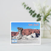 Argentinië - Valle de la Luna - Briefkaart (Staand voorkant)
