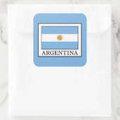Argentinië Vierkante Sticker (Tas)