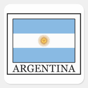 Argentinië Vierkante Sticker