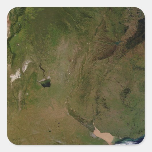 Argentinië Vierkante Sticker (Voorkant)