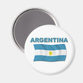 Argentinië Vlag 1 Magneet (Voorkant / Achterkant)