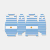 Argentinië vlag Favor Box Bedankdoosjes (Uitgevouwen)