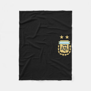 Argentinië Vlag Jersey Vintage Voetbal Soccer T-sh Fleece Deken