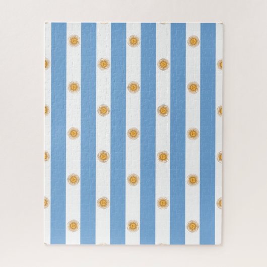 argentinië vlag legpuzzel (Verticaal)