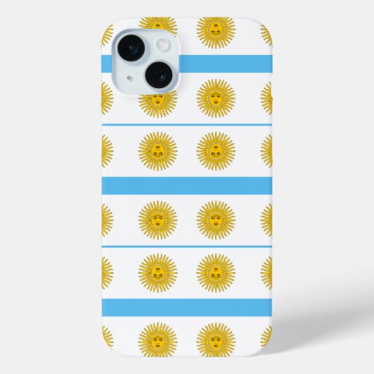 Argentinië vlag patroon Case-Mate iPhone case (Achterkant)