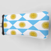 Argentinië vlag patroon golfheadcover (Voorkant)