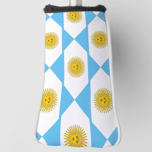 Argentinië vlag patroon golfheadcover (Draai 90)
