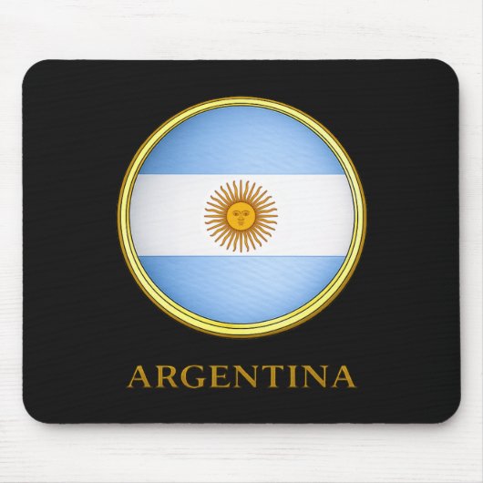 Argentinië - Vlag van Argentinië Muismat (Voorkant)