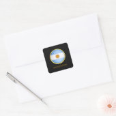 Argentinië - Vlag van Argentinië Vierkante Sticker (Envelop)
