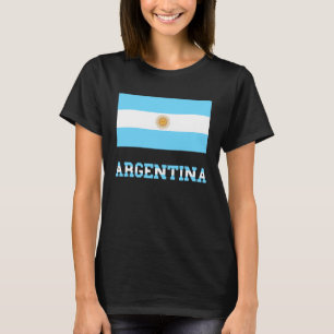 Argentinië Vlag Zuid-Amerika Argentinië P T-shirt