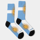 Argentinië vlagpatriottisch, duurzaam Argentinië Sokken (Rechts)