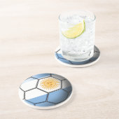 Argentinië Voetbal Onderzetters (Zijkant)