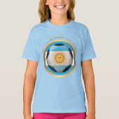 Argentinië Voetbal Sport T-shirt (Voorkant)