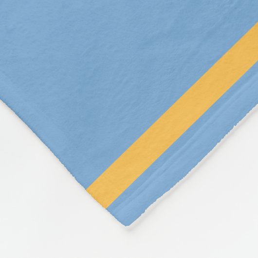 Argentinië Voetbal van de Argentijnse vlag | Naam Fleece Deken (Hoek)