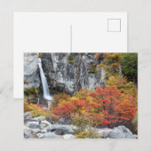 Argentinië - Waterval in het briefkaart Patagonia (Voorkant / Achterkant)