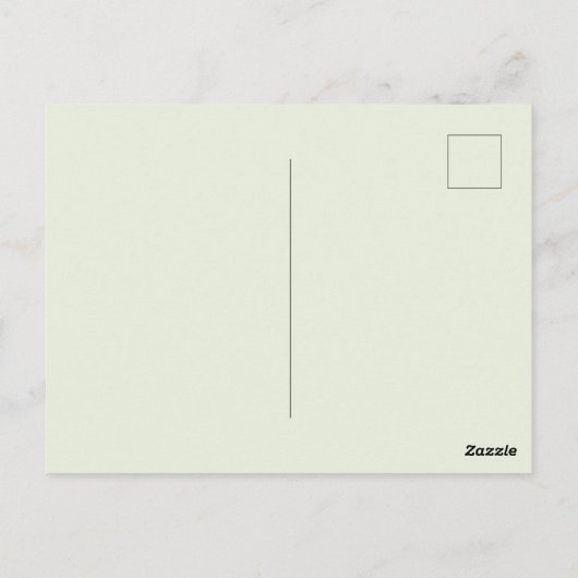 Argentinië Waterverf Briefkaart (Achterkant)