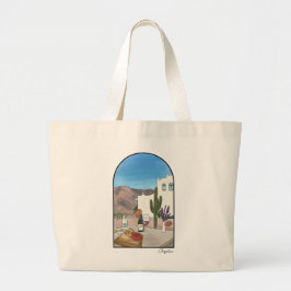 Argentinië Waterverf Grote Tote Bag