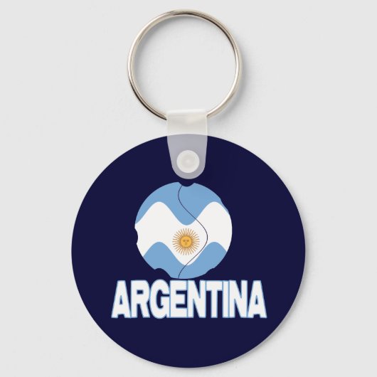 argentinië wc 3000 sleutelhanger (Voorkant)