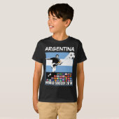 Argentinië World Soccer 2010 T-shirt (Voorkant volledig)