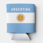Argentinië Zuid-Amerika Vlag Buenos Aires Blikjeskoeler (Achterkant)