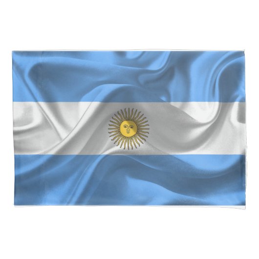 Argentinien Flagge Kussensloop (Voorkant)