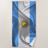 Argentinien Flagge Strandlaken (Voorkant)