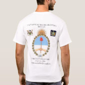 Argentinos en Buffalo T-shirt (Achterkant)