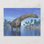 Argentinosaurus dinosaur - 3D rendering Briefkaart (Voorkant)