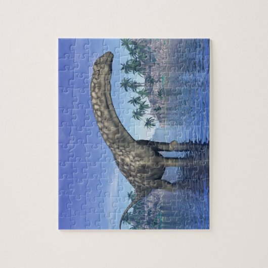 Argentinosaurus dinosaur - 3D rendering Legpuzzel (Verticaal)