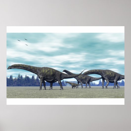 Argentinosaurus Poster (Voorkant)