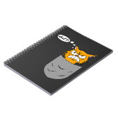 ärgerliche Katze in Brusttasche Notitieboek (Linkerzijde)