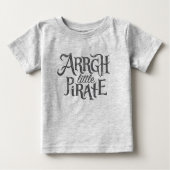 Argh Little Pirate - Baby t-shirt (Voorkant)
