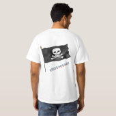 ARGHhH! piraat T-shirt (Achterkant volledig)