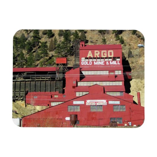 Argo Gold Mine & Mill, Idaho Springs, Colorado Magneet (Horizontaal)