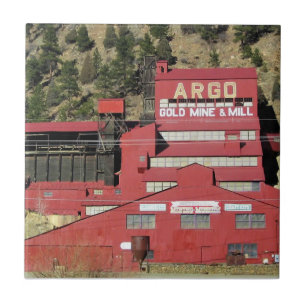 Argo Gold Mine & Mill, Idaho Springs, Colorado Tegeltje