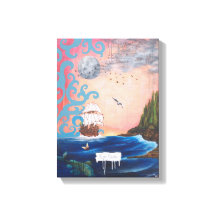 Argo Navis van Josephine DeFrancis Wrapped Canvas