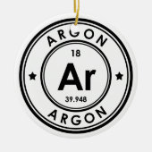 Argon Element keramische versiering Keramisch Ornament (Voorkant)