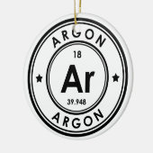 Argon Element keramische versiering Keramisch Ornament (Links)