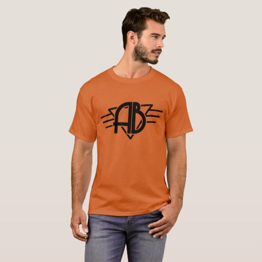 Argon Monogram T-shirt (Voorkant volledig)