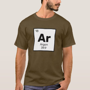 Argon / Periodiek Tafel - AR Element T-shirt