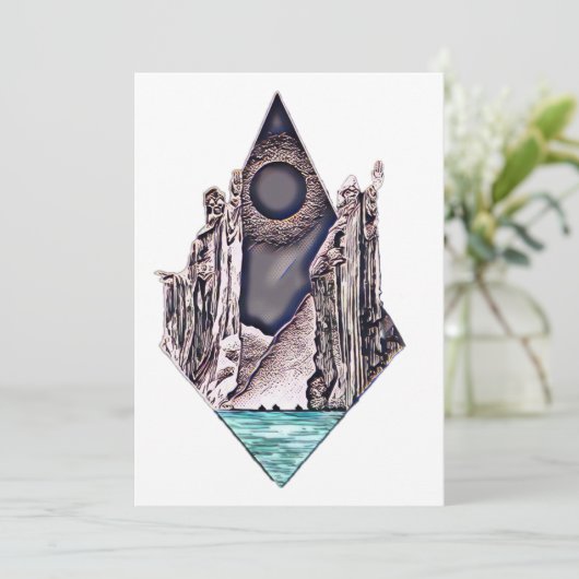 argonath  kaart (Staand voorkant)